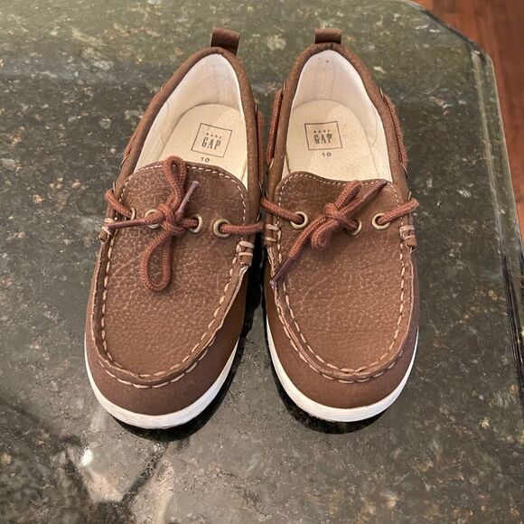 Gap Boys Boat Shoes Toddler Little Boy Sz 10 EUC - Picture 1 of 9